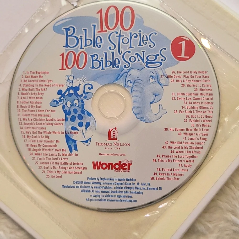 100 Bible Stories 100 Bible songs with 2 CDs